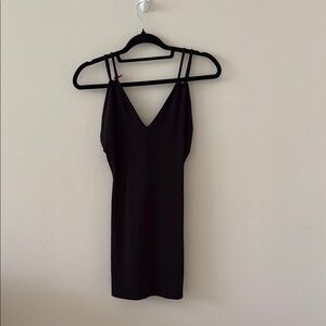 NWT solid & striped the Lynn dress size small black